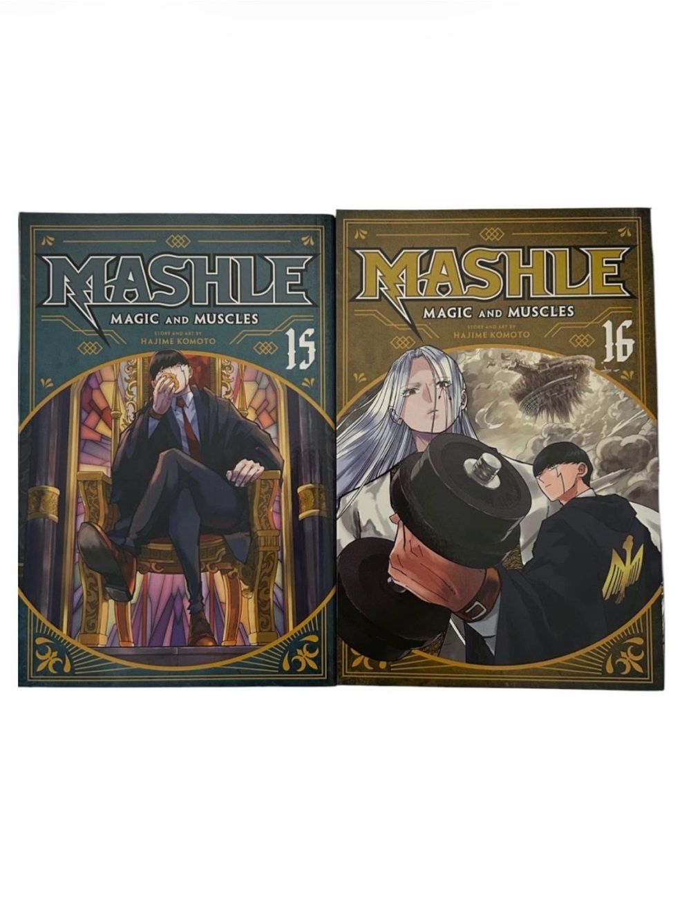 Mashle (Magic and Muscles) Manga Vol. 15 + 16